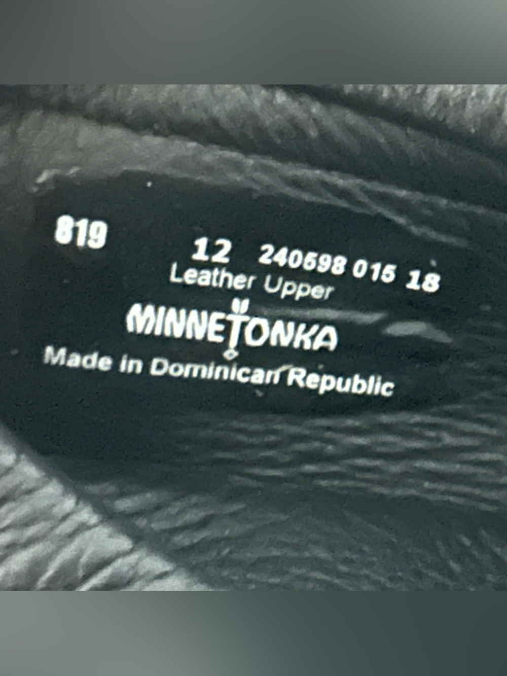 Minnetonka Men's Double Deerskin Softsole Moccasins Size 12 - Picture 7 of 10